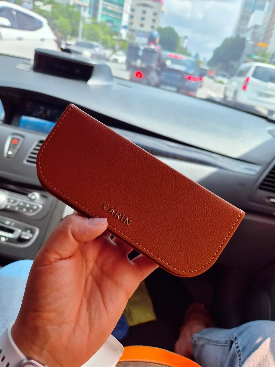 Wearing the CARIN sunglasses