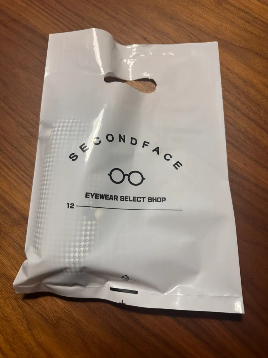 New glasses inside a bear-shaped case