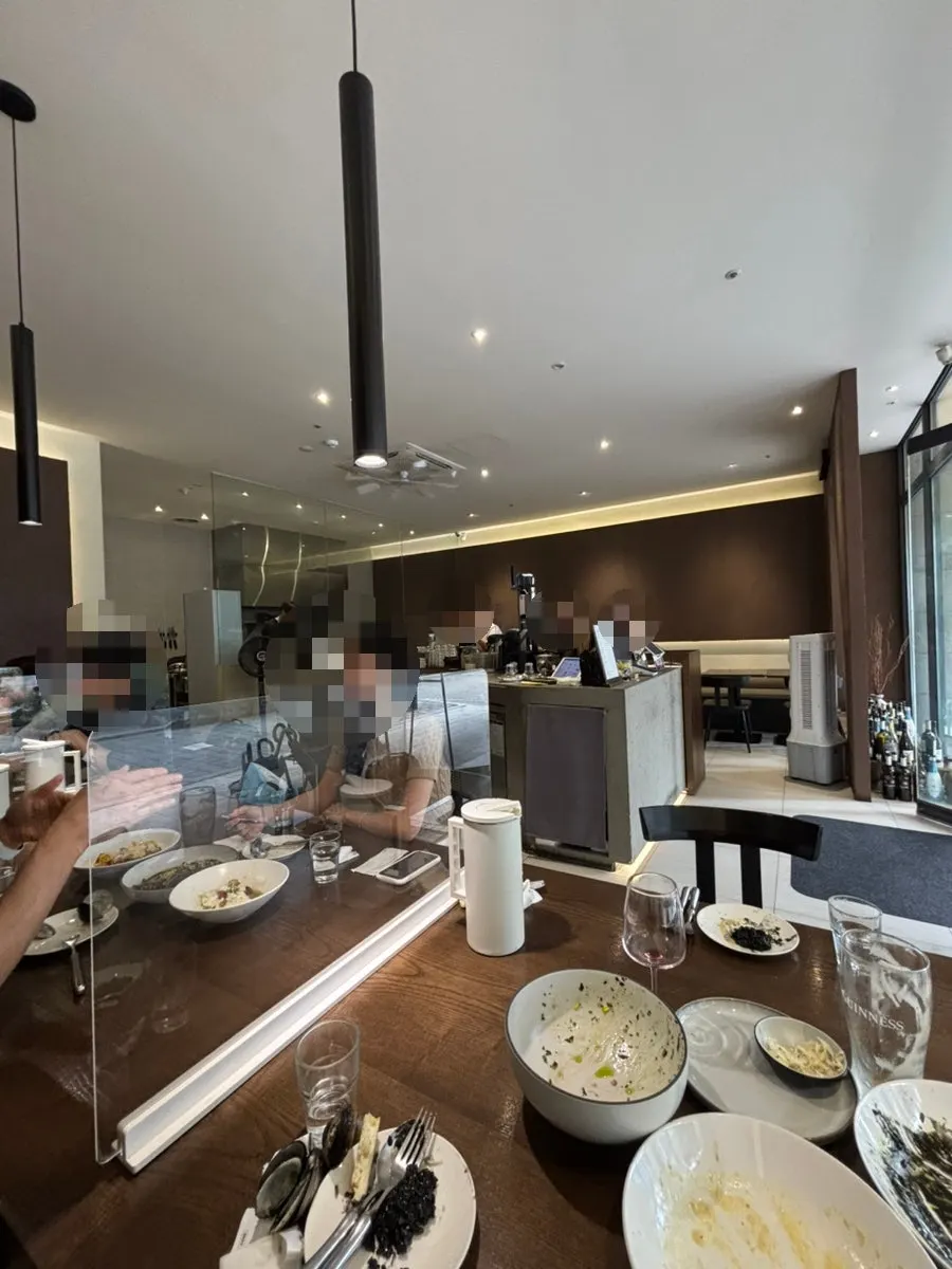 Sedici's interior with a date-night atmosphere