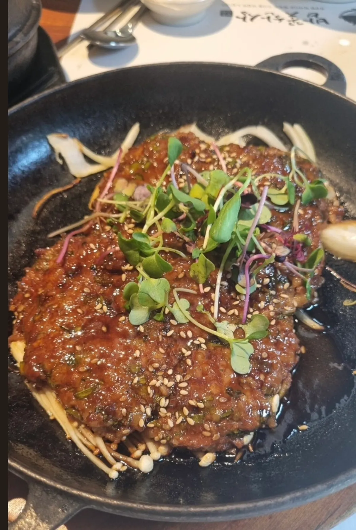 밥꽃한상 밥꽃특선 2인 상차림 전체