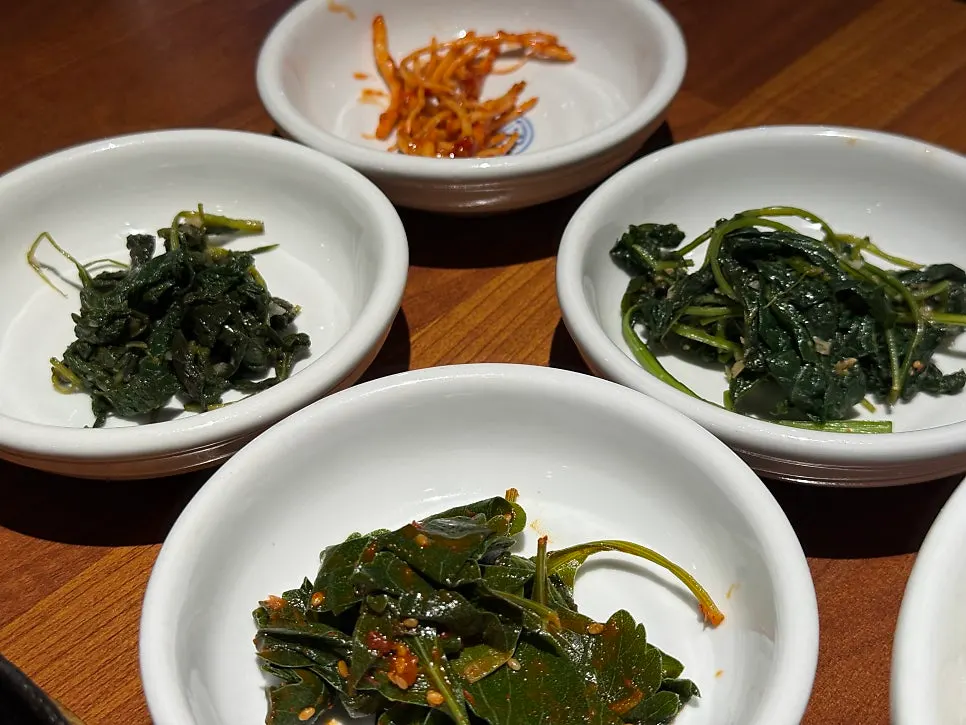 Tofu kimchi at Bapkkot Hansang