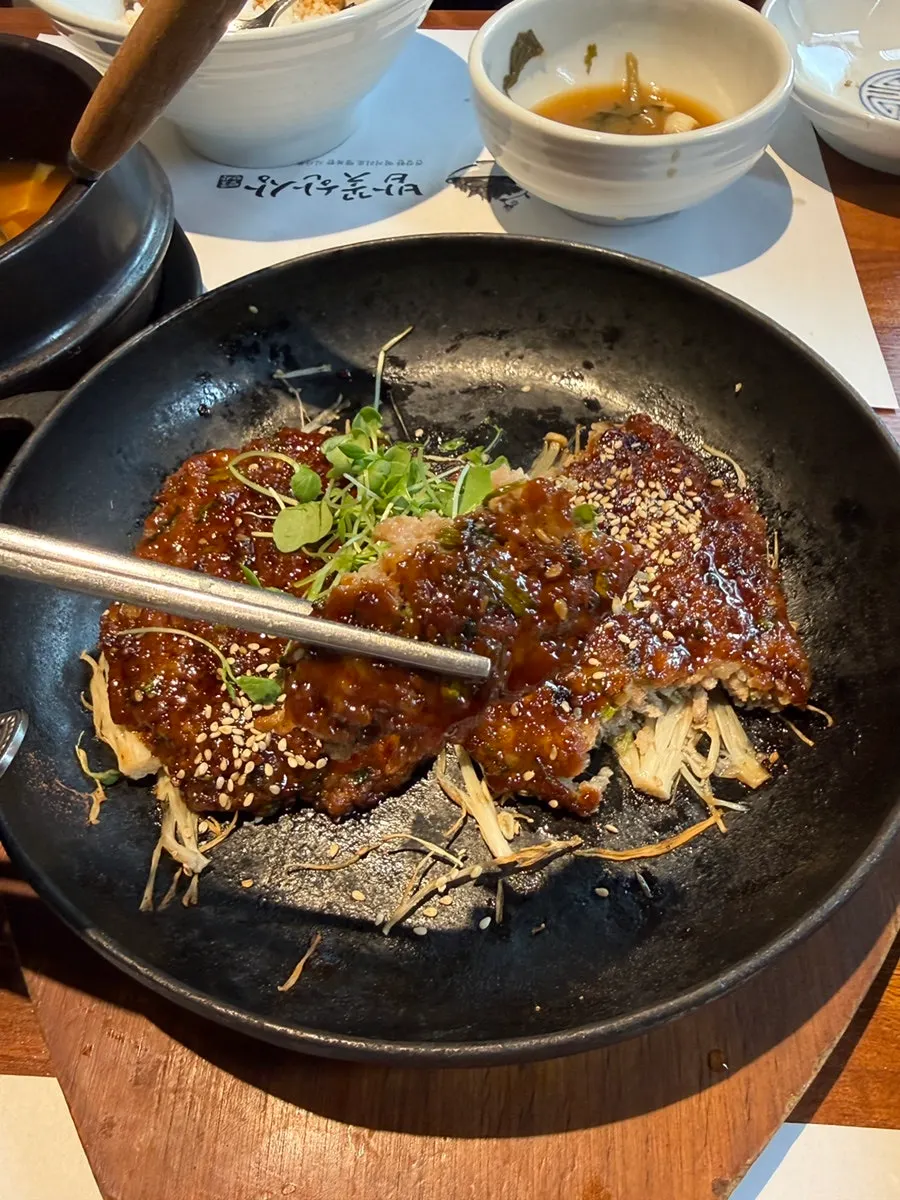 두 번째 상차림 나물 반찬