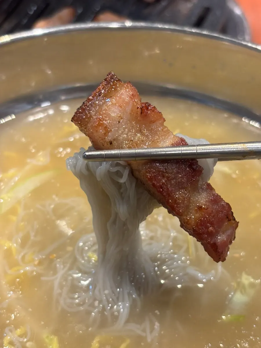 된장찌개와 밥 한 그릇
