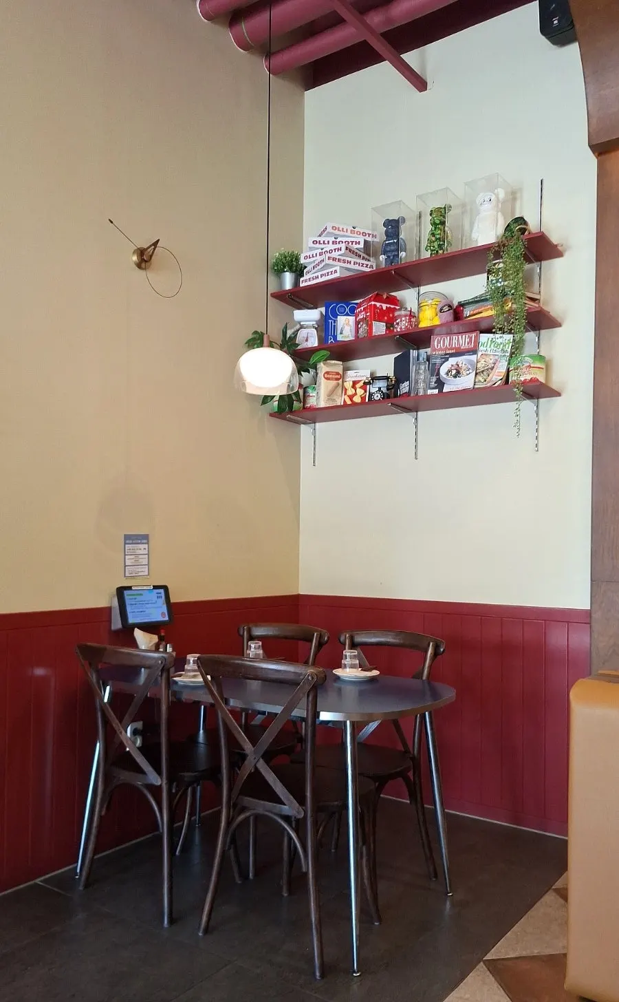 Interior decorated with cute little props