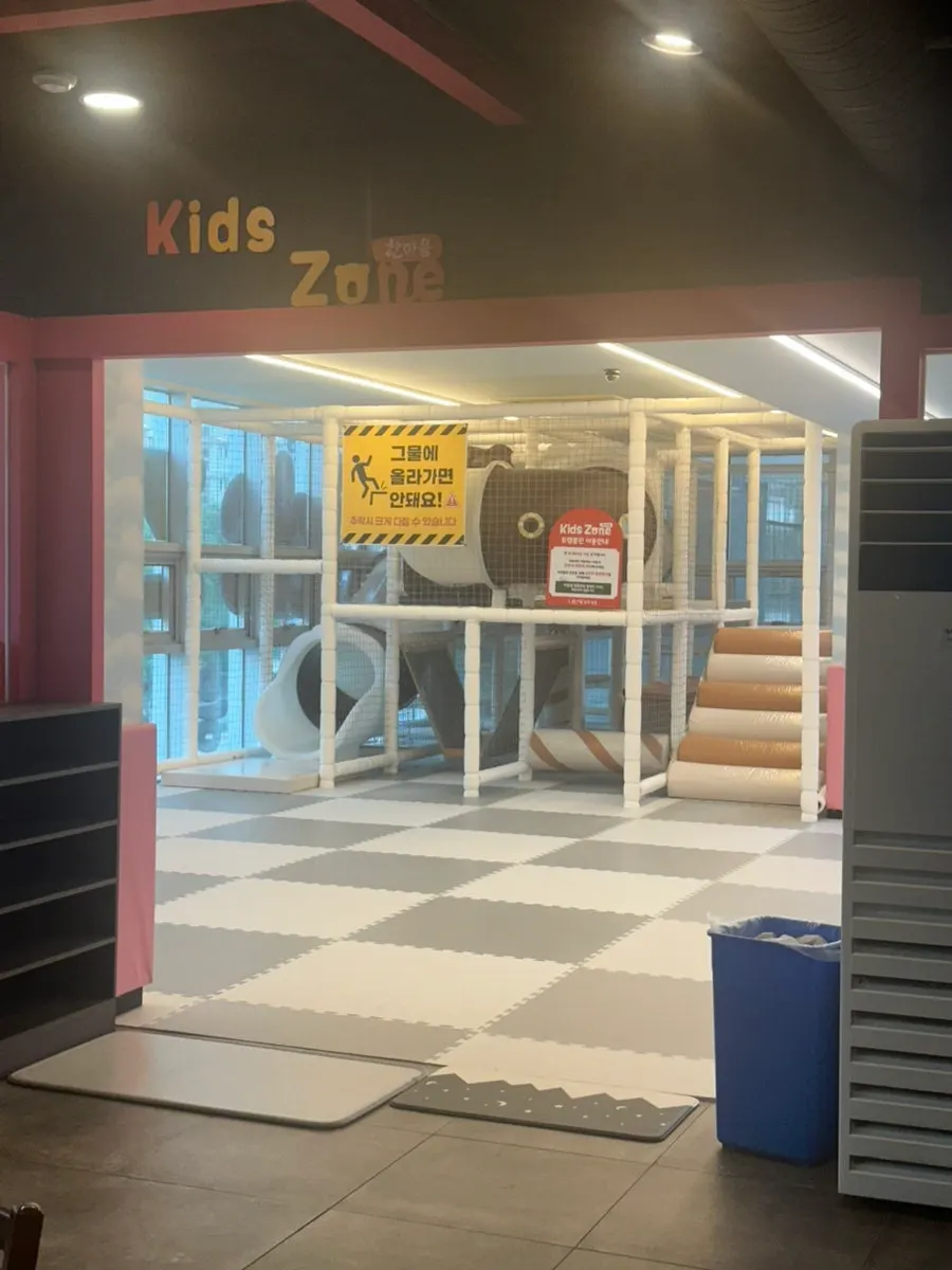 Spacious playroom for children