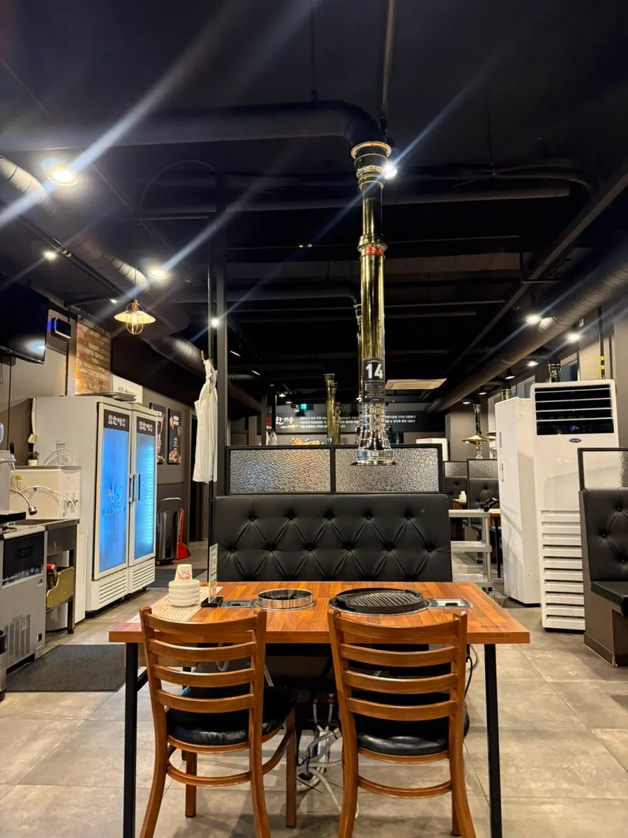 After the meal at Hanmaeum Butcher Restaurant Sejong Boram Branch