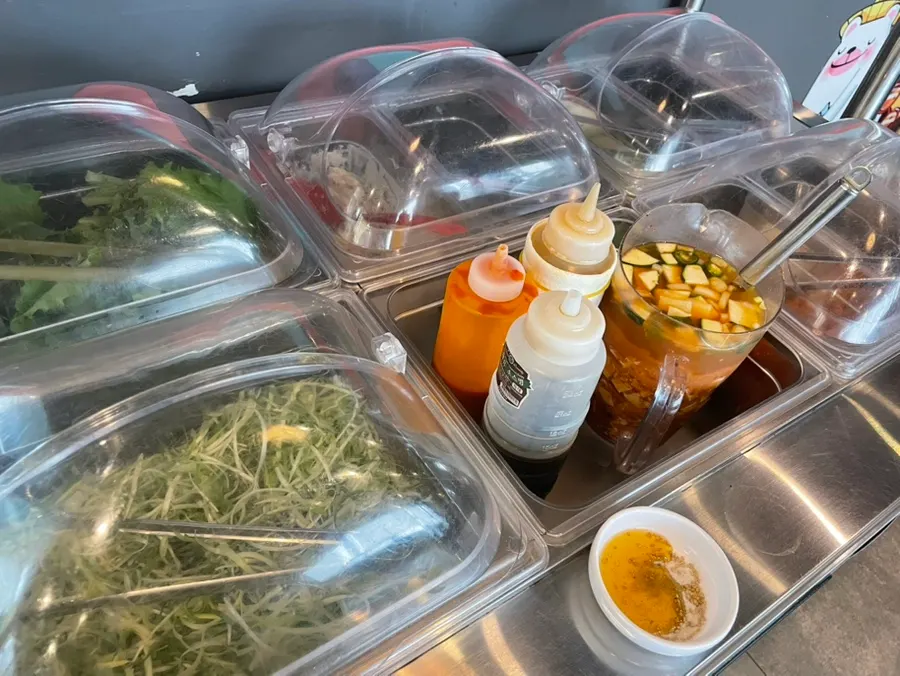 Basic table spread and doenjang stew
