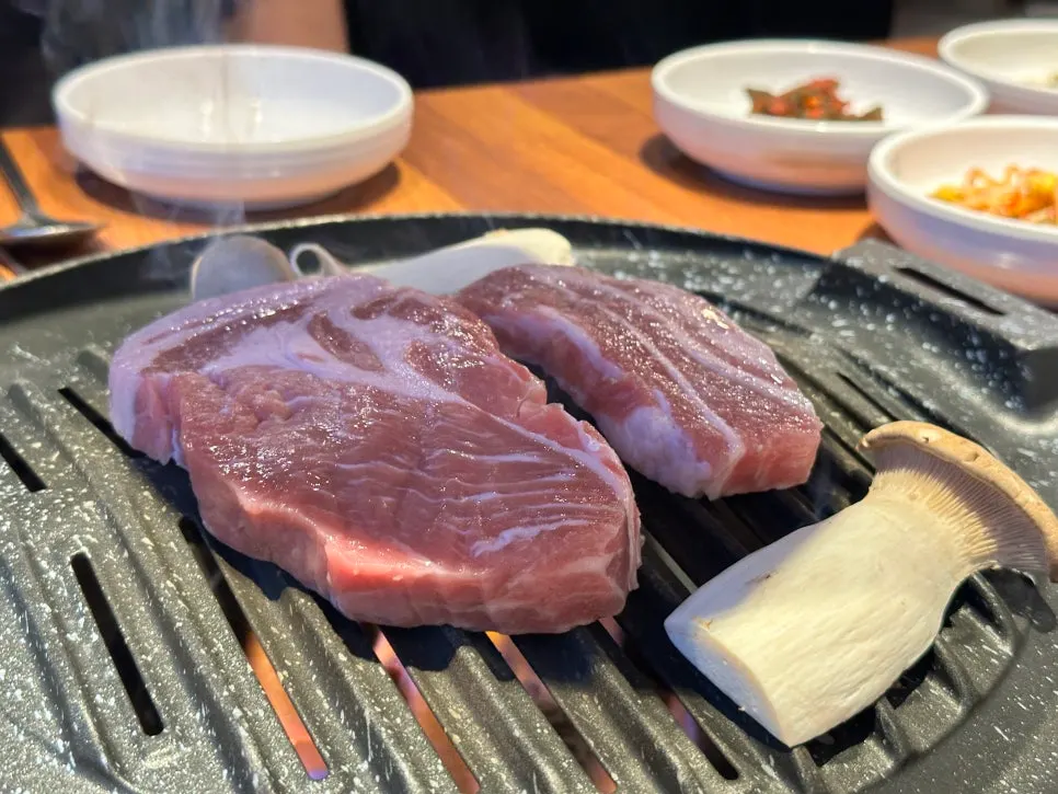 돼지 반마리 500g 고기 구성