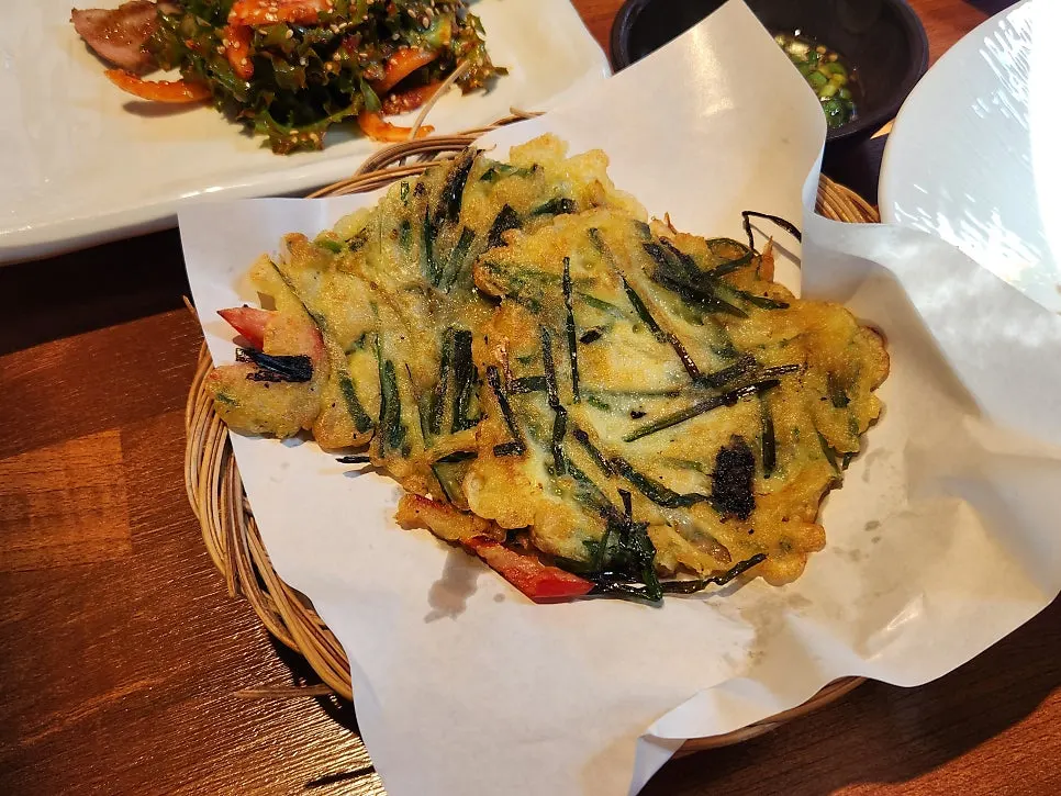 밥꽃특선 곁들임 전 요리