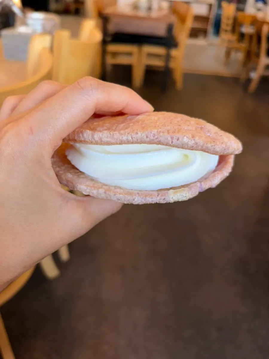 Nostalgic ppeongtwigi ice cream dessert