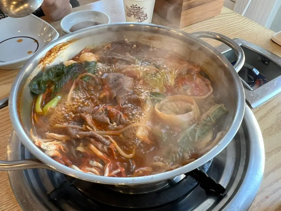 무료 라면 사리와 칼국수 사리