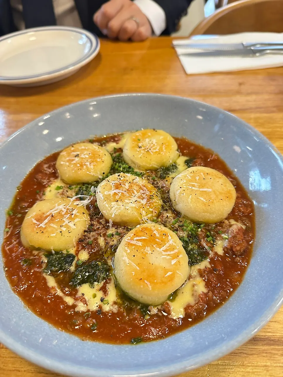 Photo of the garden dish with vegetables