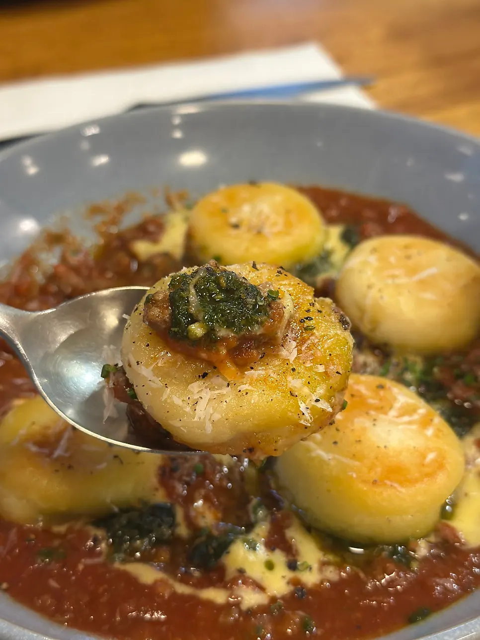 Photo of soft potato gnocchi