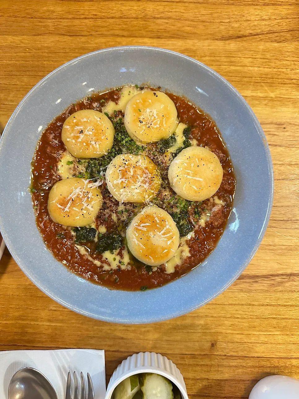 Photo of house-made sauces
