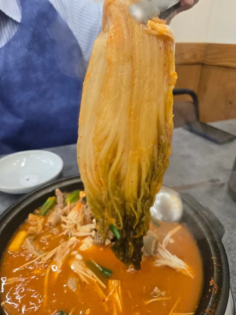 Record of a meal at Chung-sil Hoegwan in Hansol-dong, Sejong