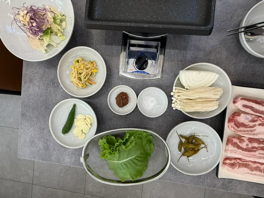 Wrap vegetables and side dishes