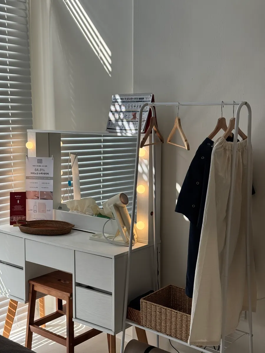 Treatment room scene during hand massage care