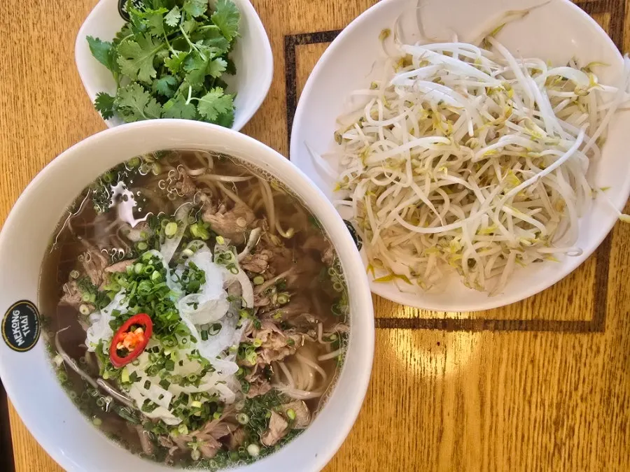Our child’s beef pho