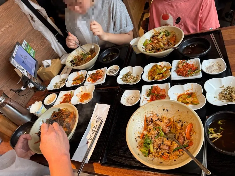 A bowl of chadol japchae rice