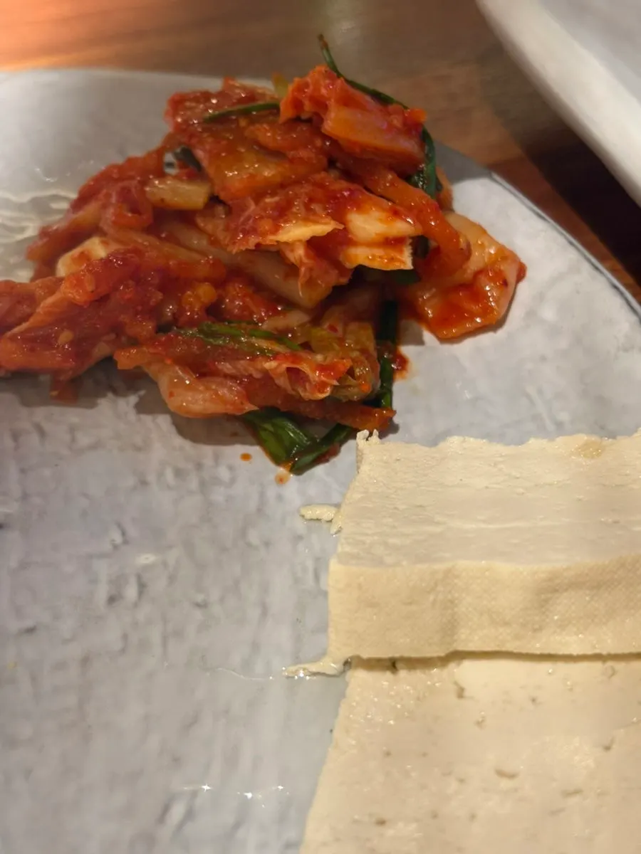 The namul side dishes from the Bapkkot Special