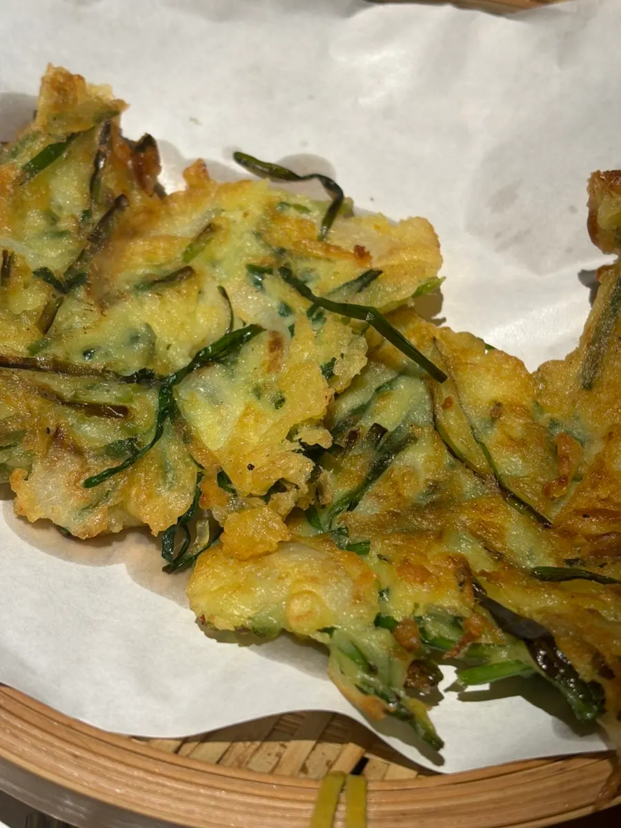 Namul eaten together with bossam