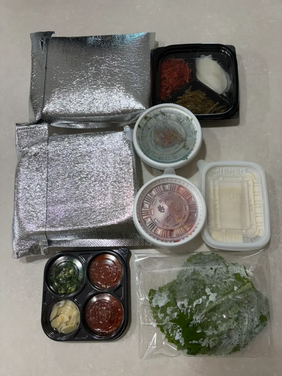 Takeout bag for the Cheongmi Buljokbo set