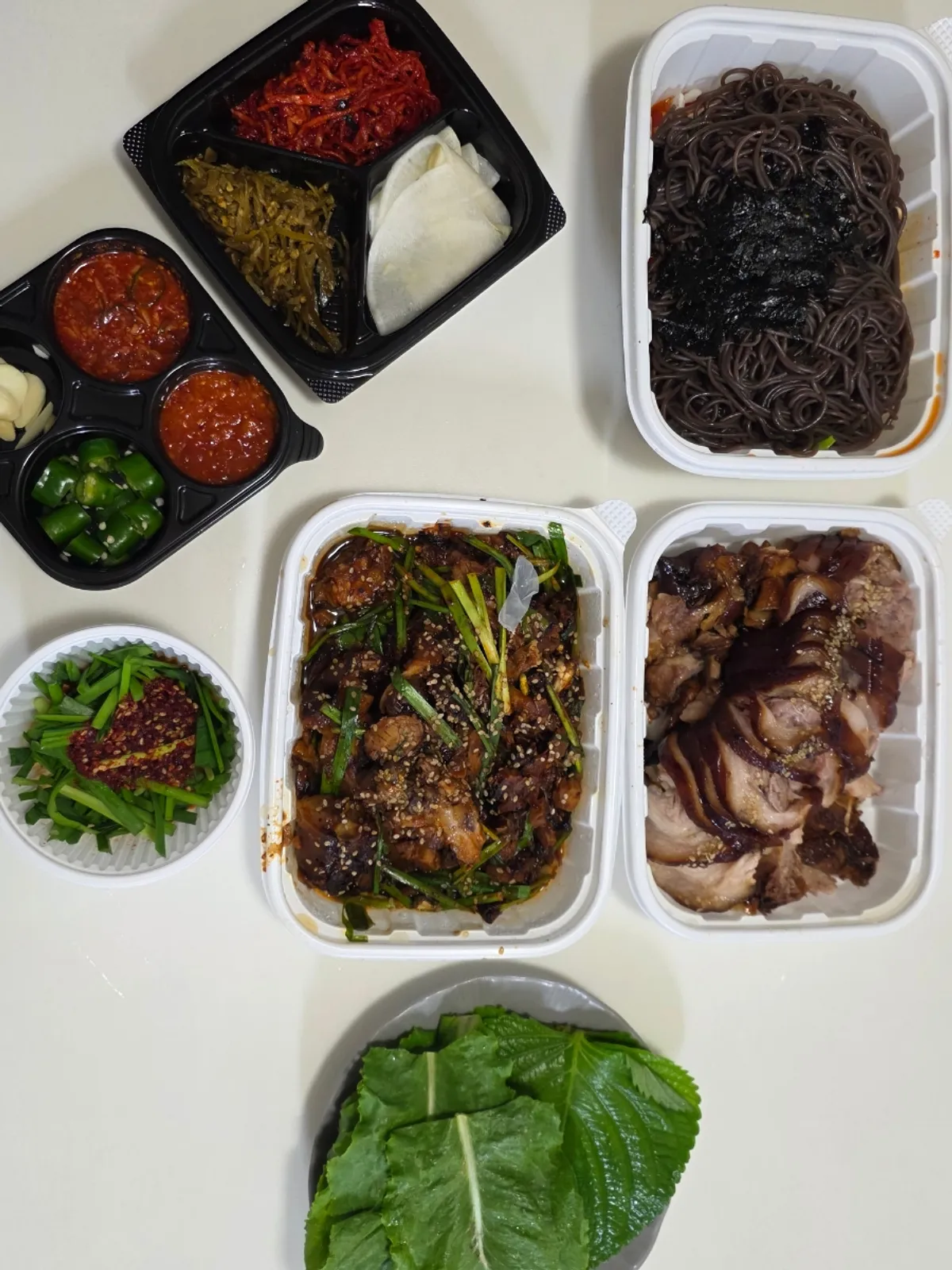 보온백에 담겨 나온 청미관 족발 포장