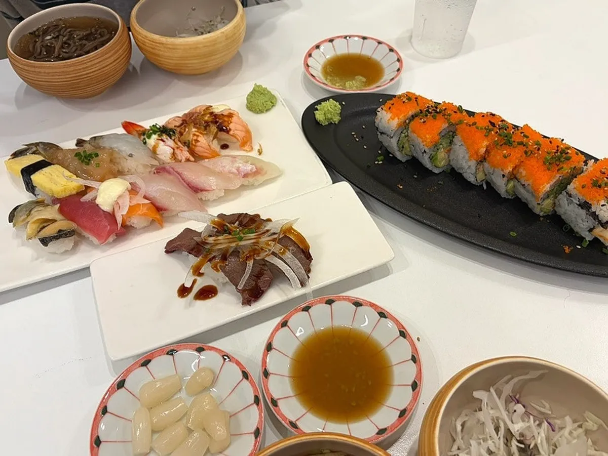 Torch-seared wagyu sushi 2p