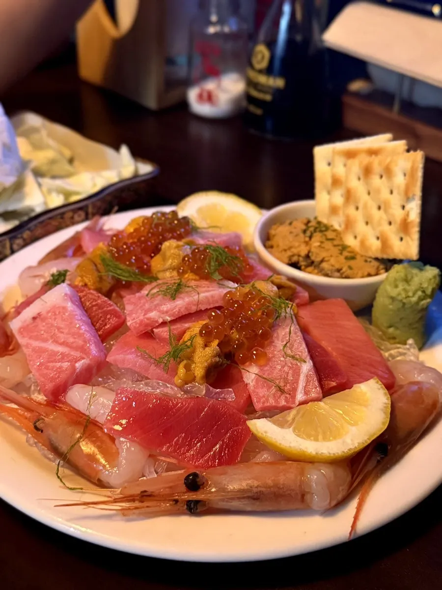 Unlimited gamtae seafood platter