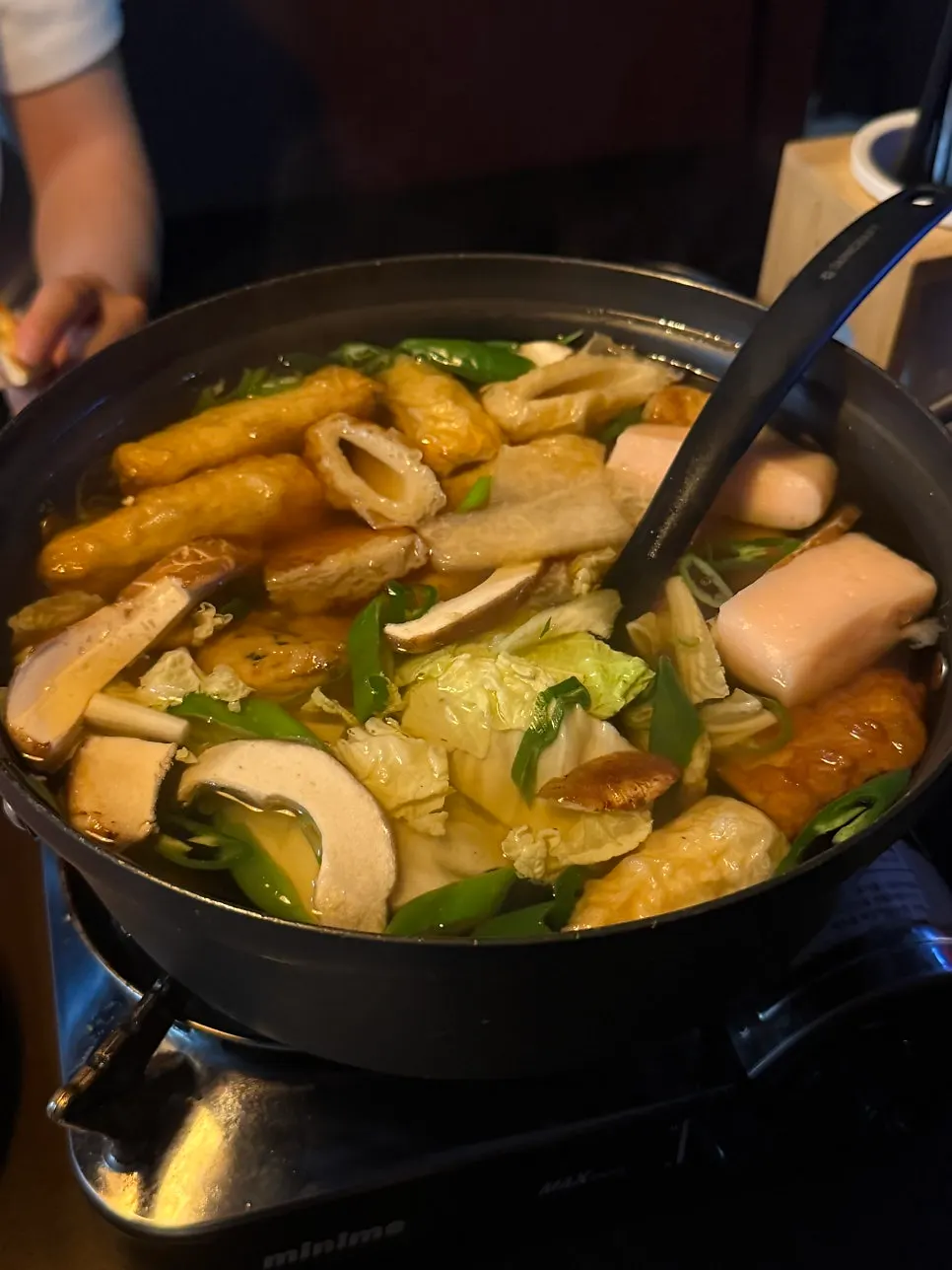 Cast-iron oden nabe