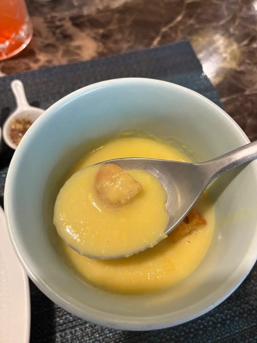 Corn cream soup