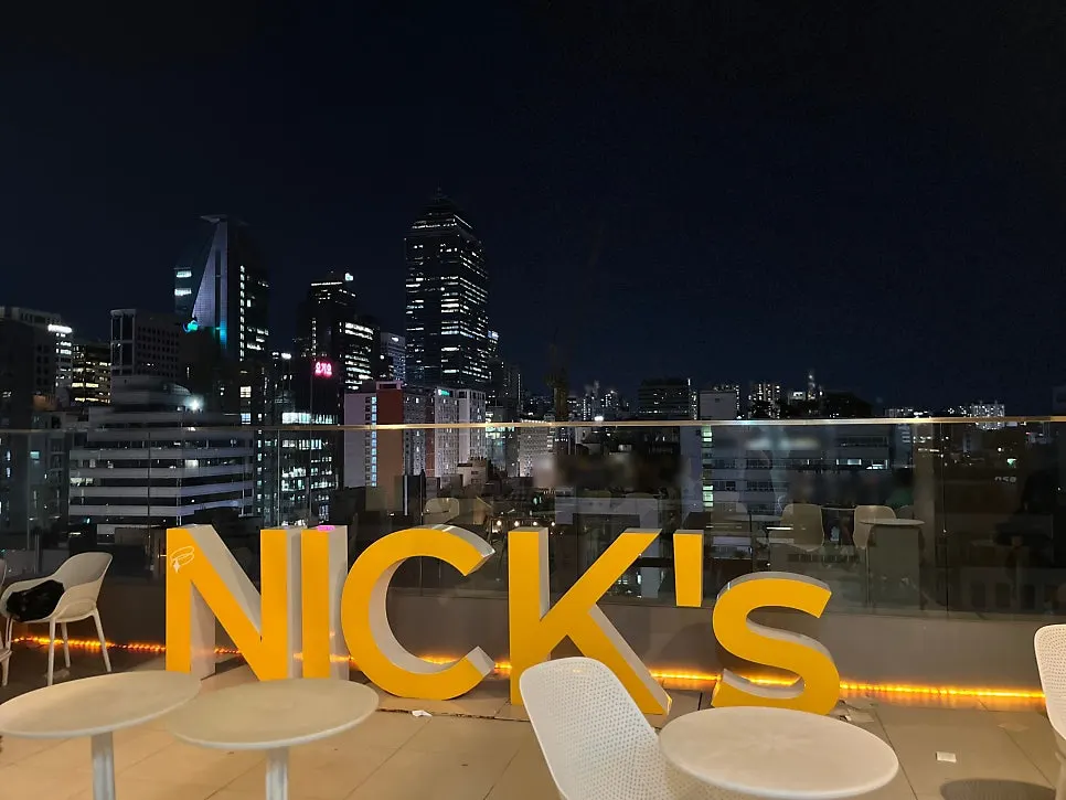 Rooftop terrace at Selected Nicks