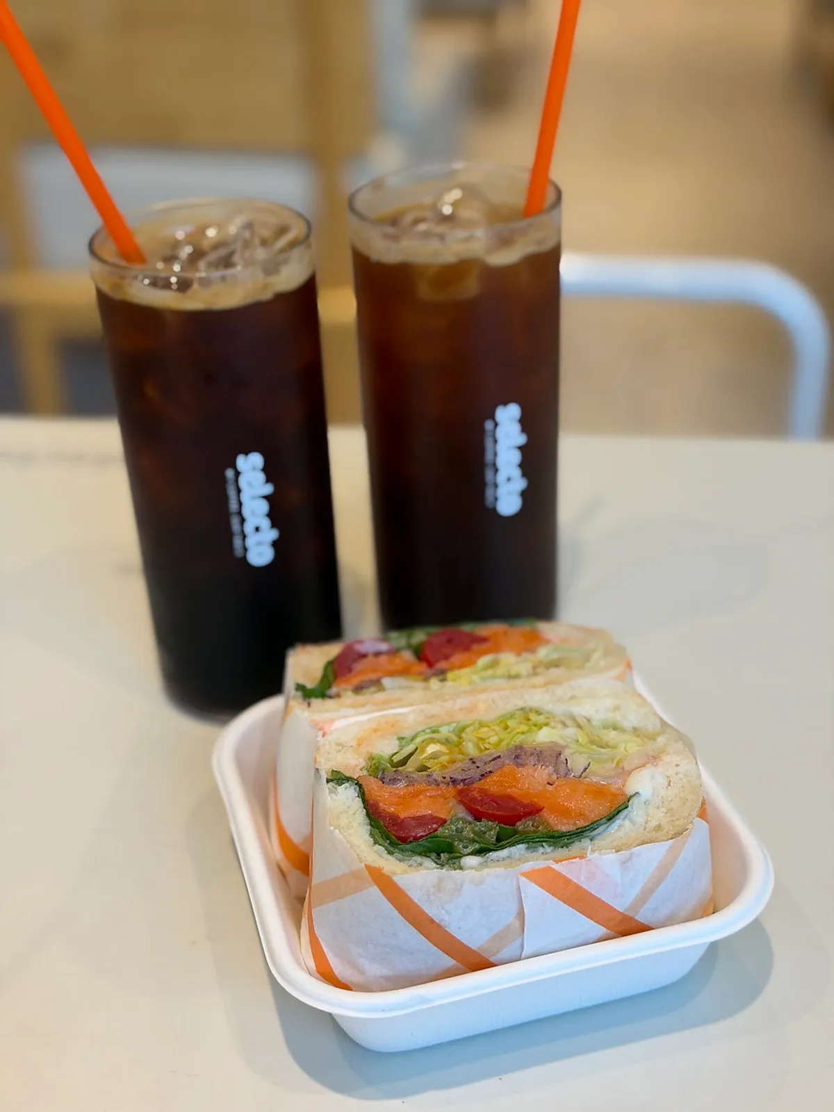 셀렉토커피 신논현점 24 오토브루카페 테이블 세팅