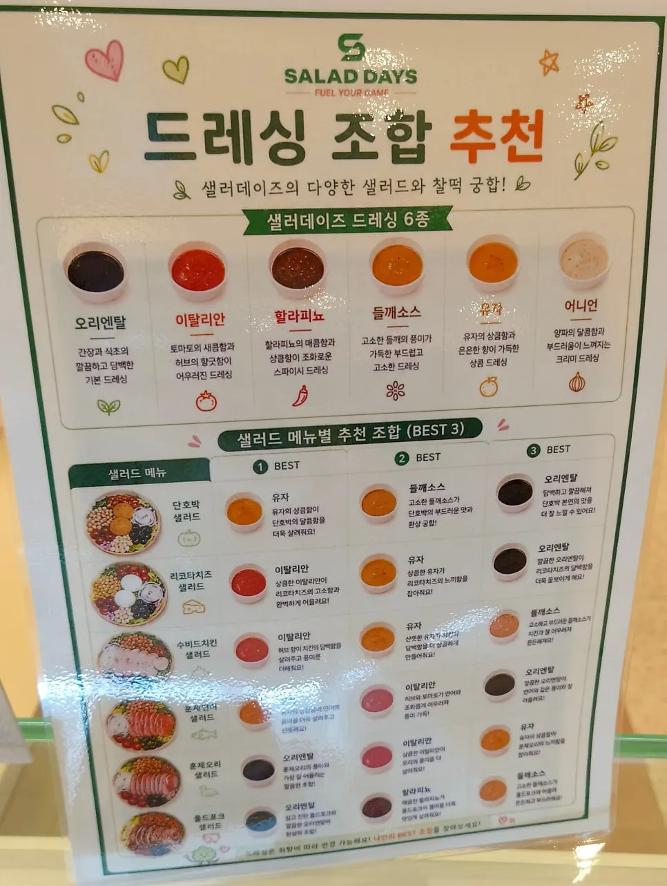 Sandwiches on display at Selecto Coffee Sinnonhyeon Branch