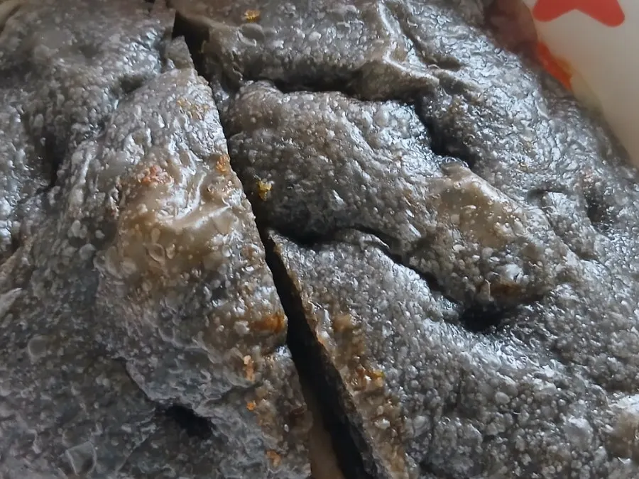여러 포카치아 메뉴 포장 구성