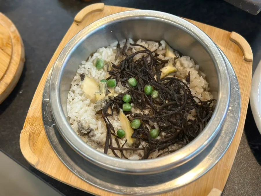 제주 나물과 생선 요리 한상