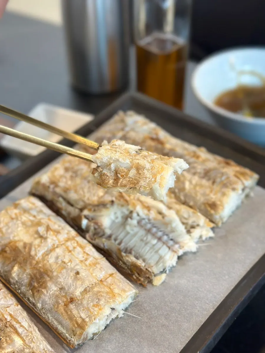 노릇하게 구운 제주 은갈치구이