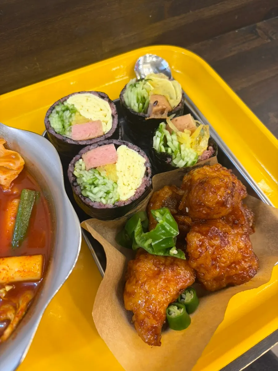 더블치즈달걀 닭강정 세트 12,000원 구성
