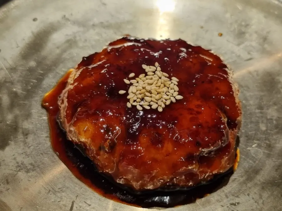 Dak-tteokgalbi served as part of the set menu