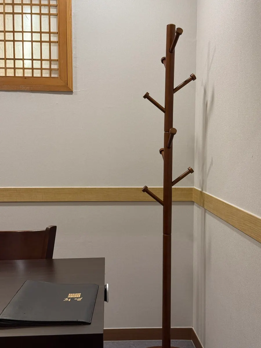 Room seating divided by partitions