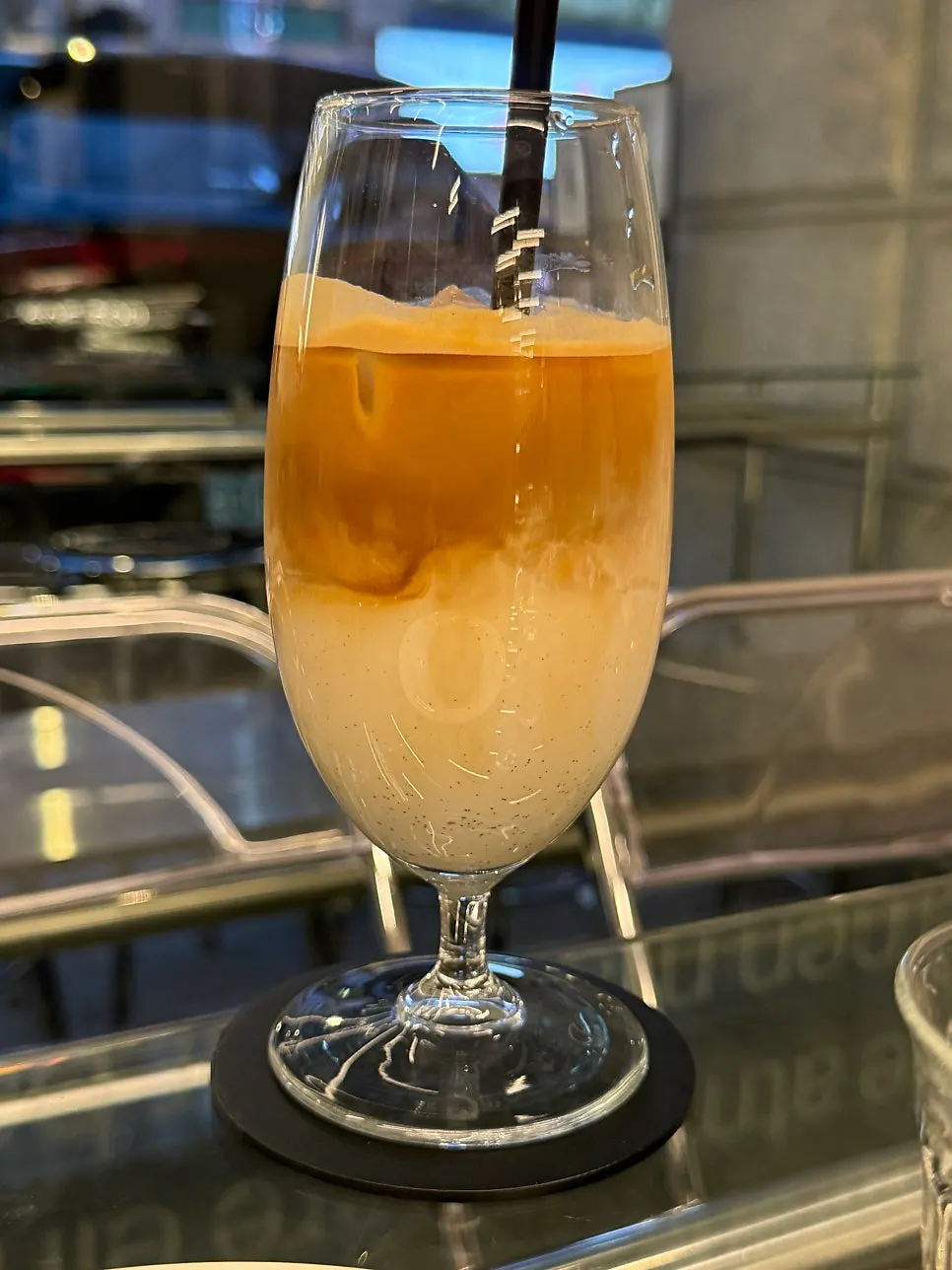 Close-up of the Helsinki Latte