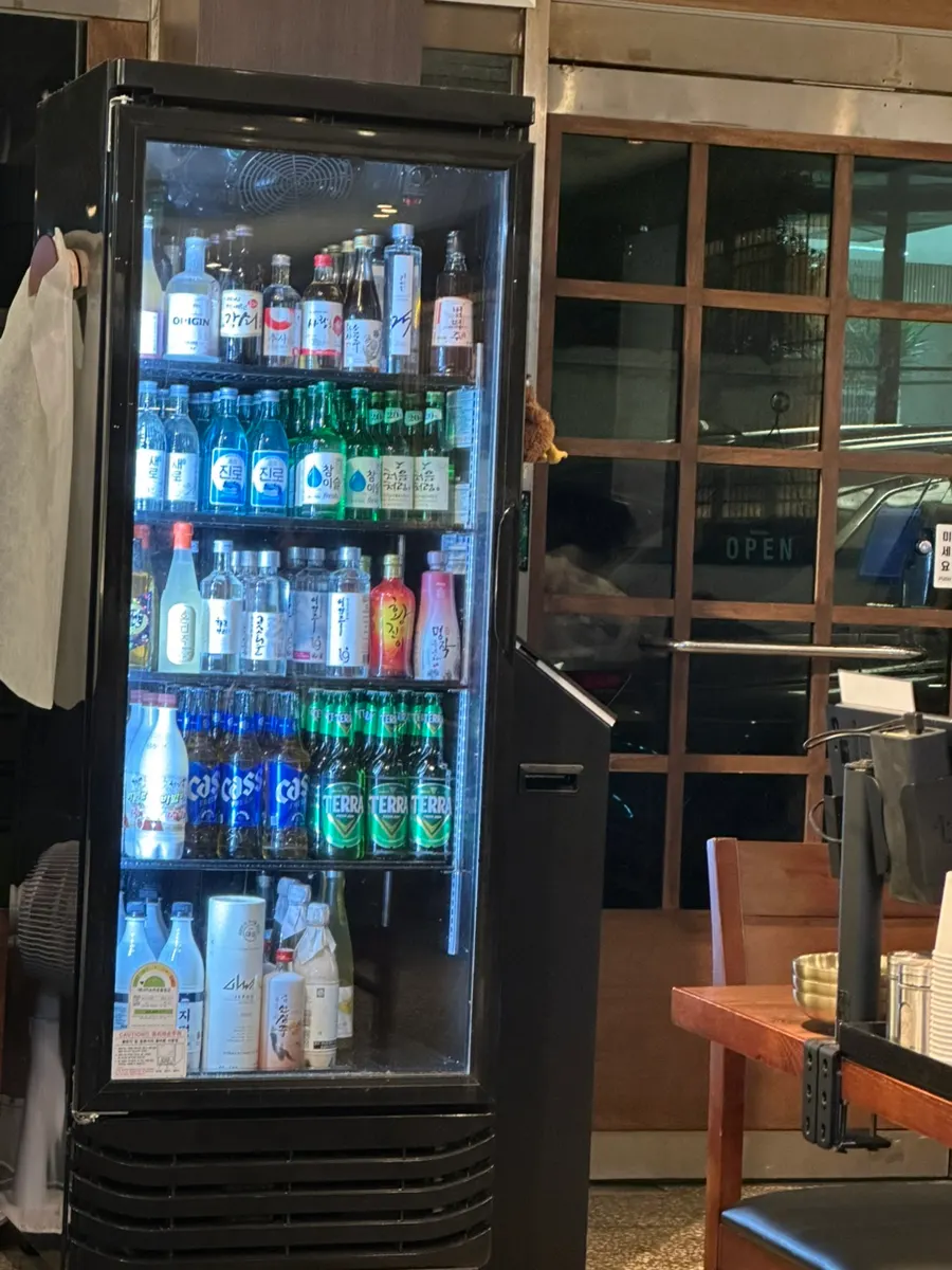 닭한마리와 감자전 주문 메뉴판 페이지