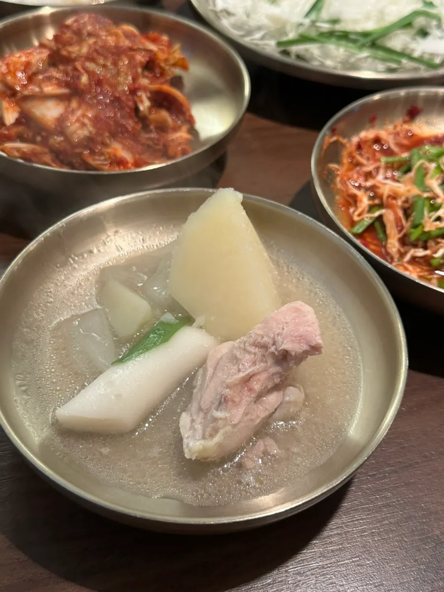 닭한마리에 들어간 떡사리