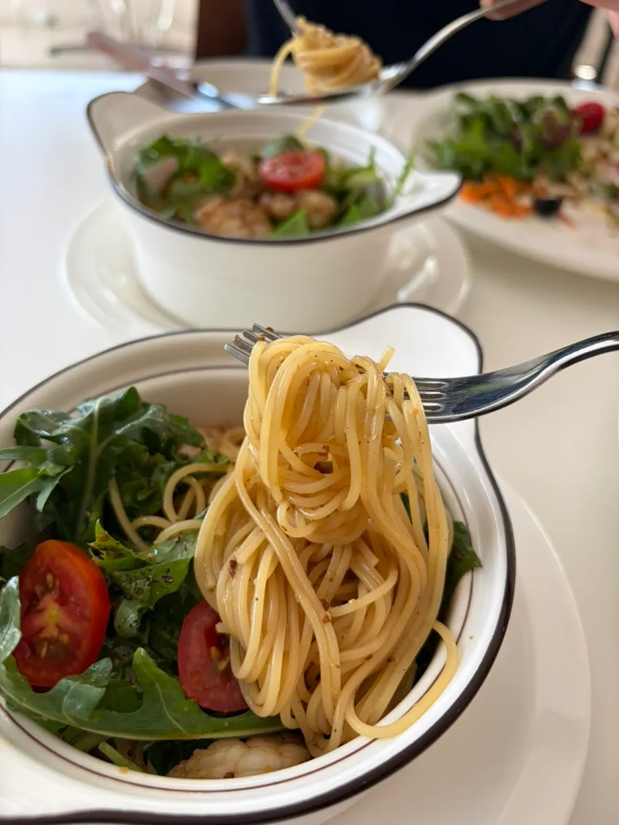 Cold-style salad pasta