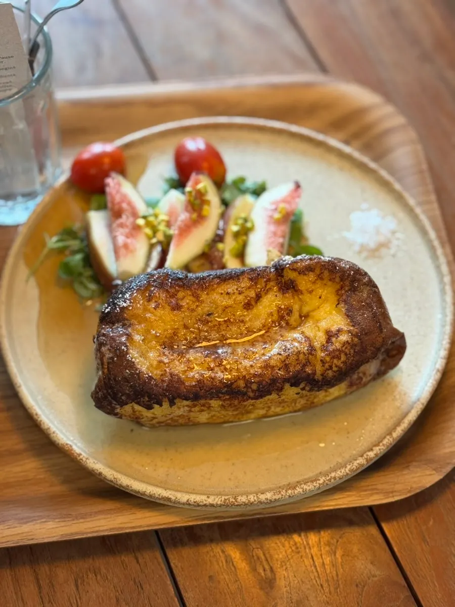 Golden-brown French toast