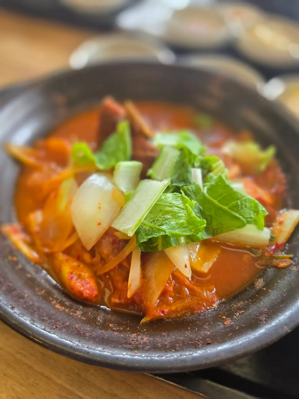 서촌누각 반상 한 상 전체 구성