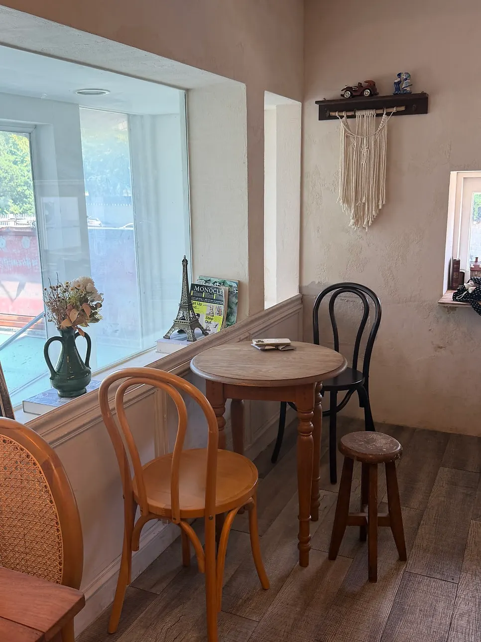 View of a window seat on the second floor