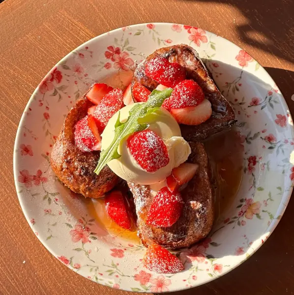 Seasonal French toast