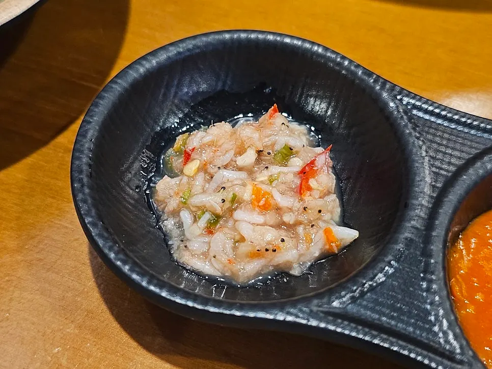 알록달록 양념된 새우젓