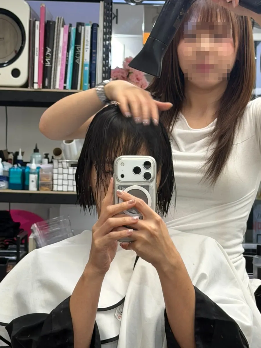 뿌리 볼륨을 살린 매직 과정